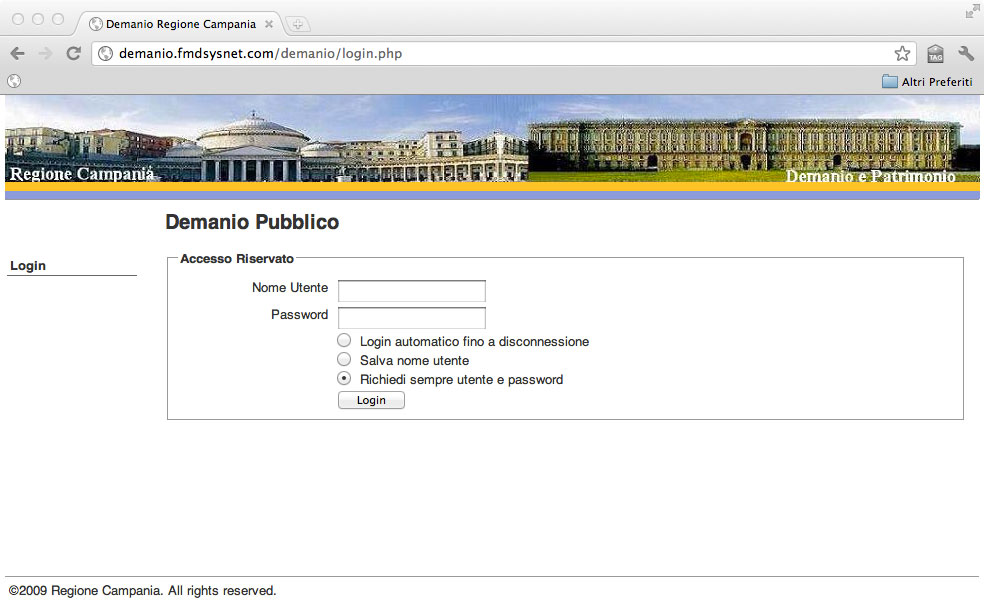 Gestione dei Beni Immobili del Demanio